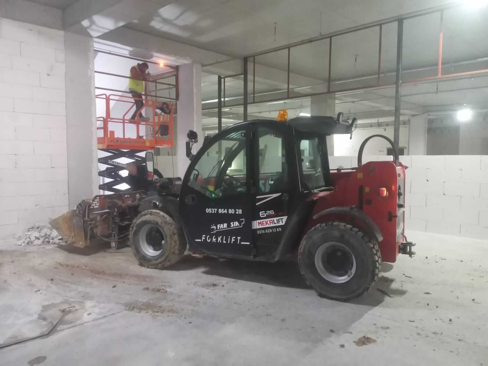 Ankara Etimesgut kiralık manitou telehandler